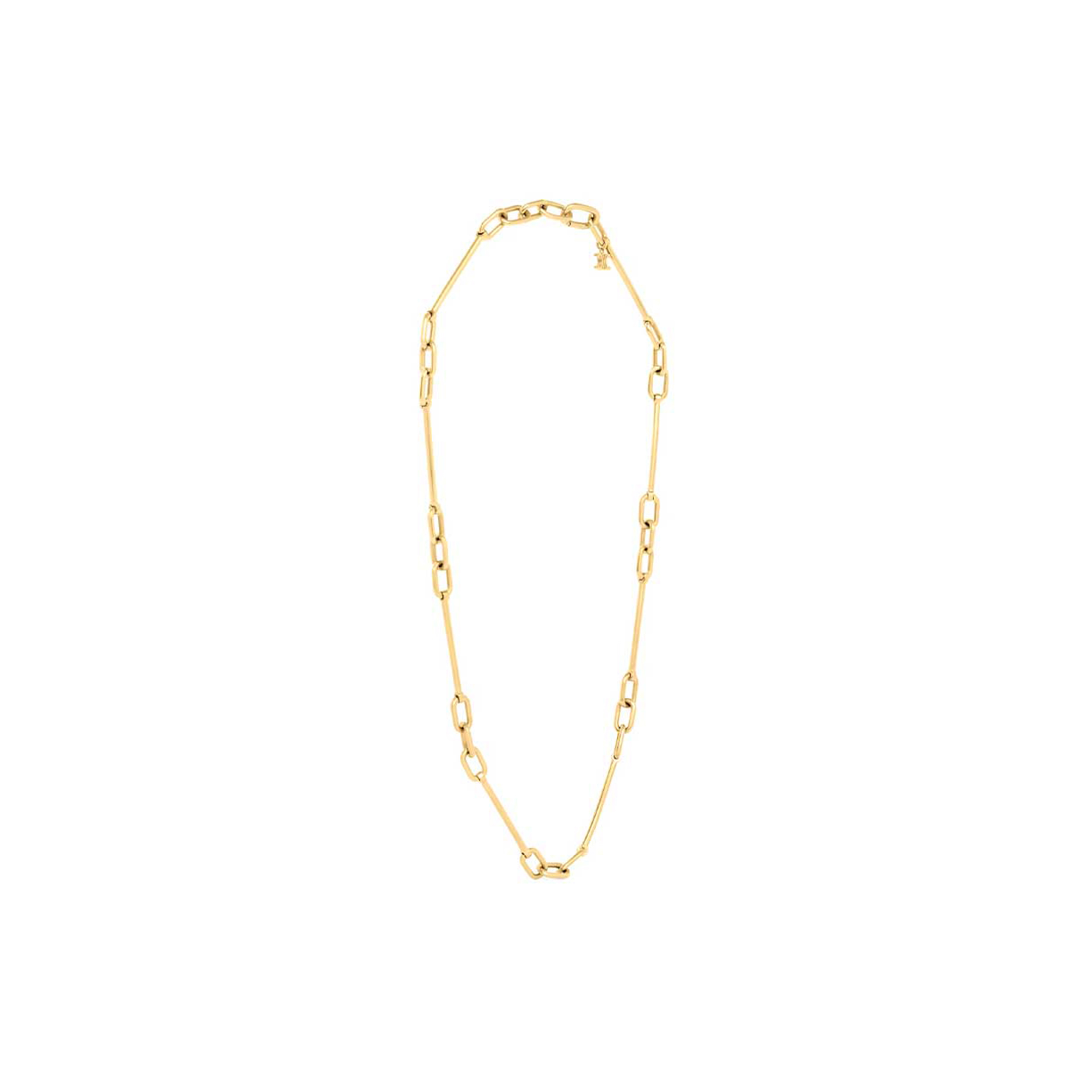 CELINE CHARMS NECKLACE IN BRASS WITH GOLD FINISH B101Y6BRA.35OR